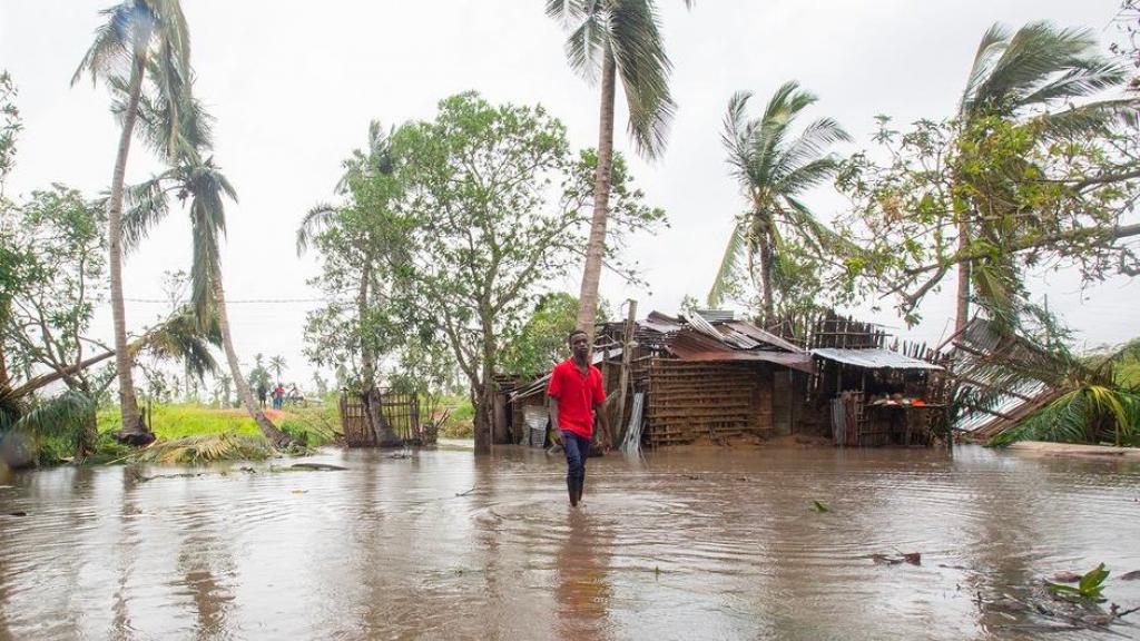 The city of Canoas is flooded after heavy rain in Rio Grande do Sul state