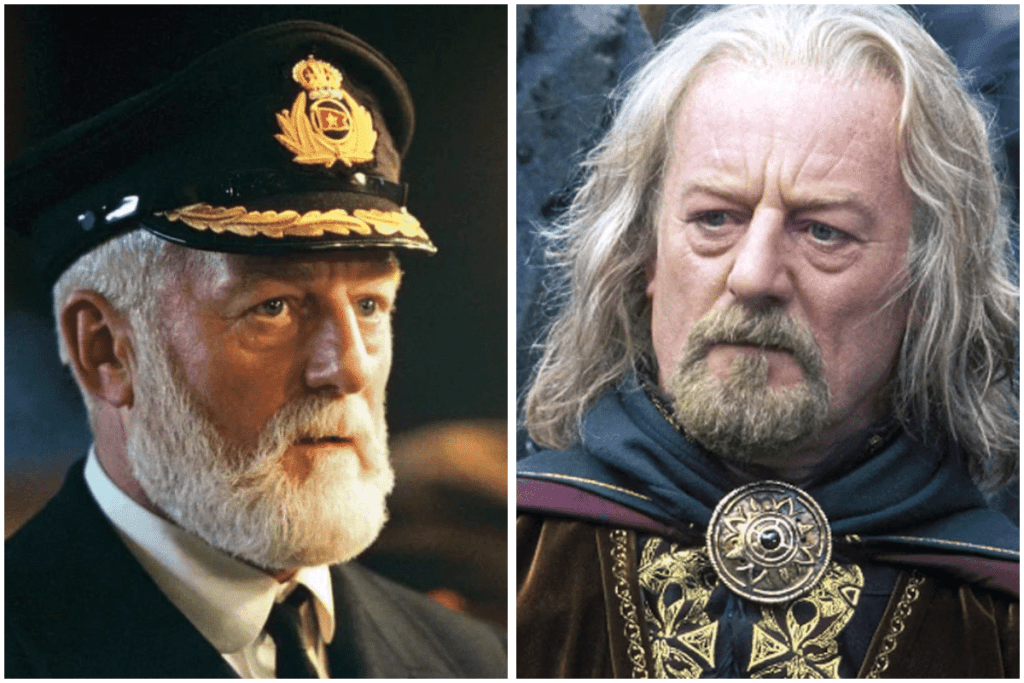 Bernard Hill works in great movie like lod of the rings, titanic