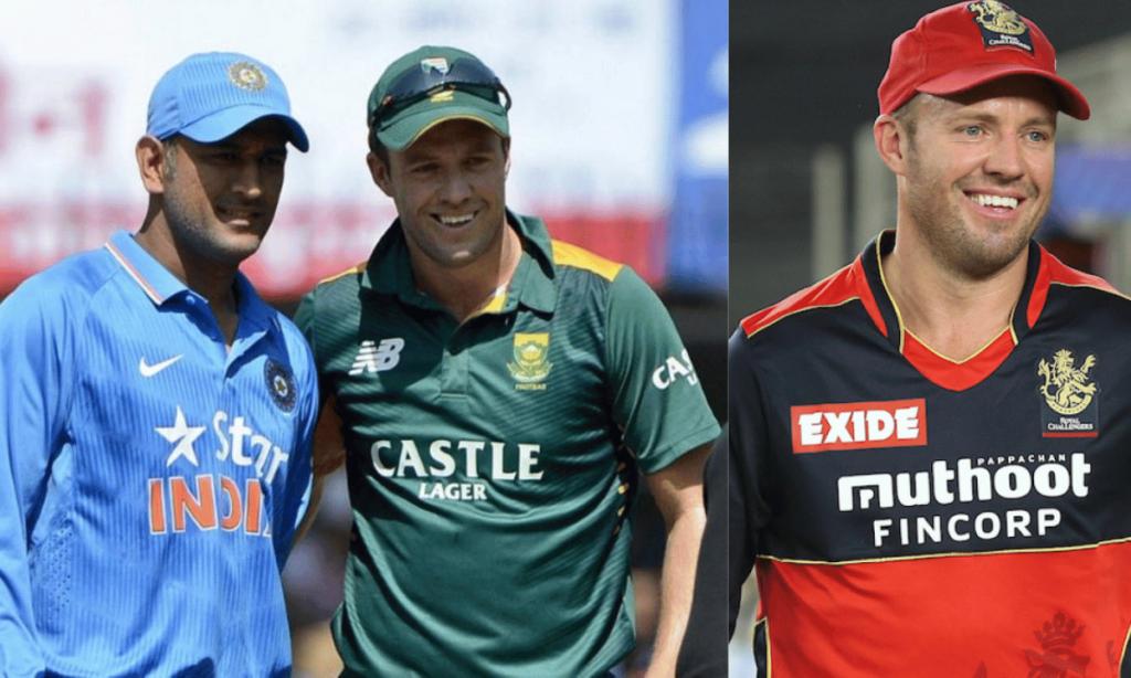 DE VILLIERS ADMIRED DHONI