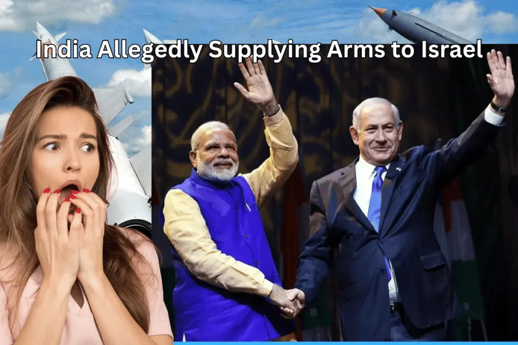 India Allegedly Supplying Arms to Israel